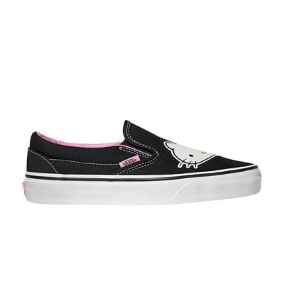 Pre-owned Vans Classic Slip-on Hello Kitty Pink/ True White