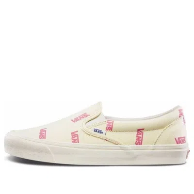 Vans Classic Slip-on Lx Canvas 'multi Logo Rutabaga'