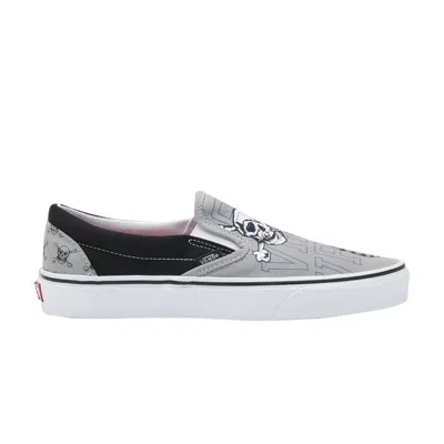 Pre-owned Vans Classic Slip-on 'new Varsity' In Grey