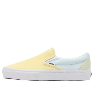 Vans Classic Slip-on 'pastel Block' In White