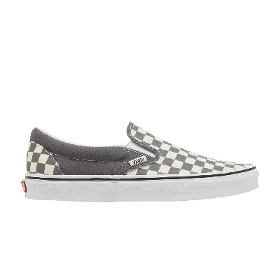 Pre-owned Vans Classic Slip-on 'pewter Checkerboard' In Grey