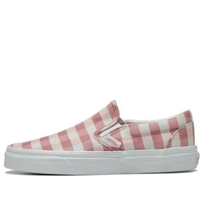 Vans Classic Slip-on 'pink Gray White'