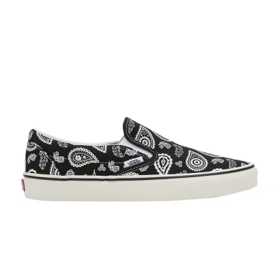 Pre-owned Vans Classic Slip-on 'primavera Paisley - Black'