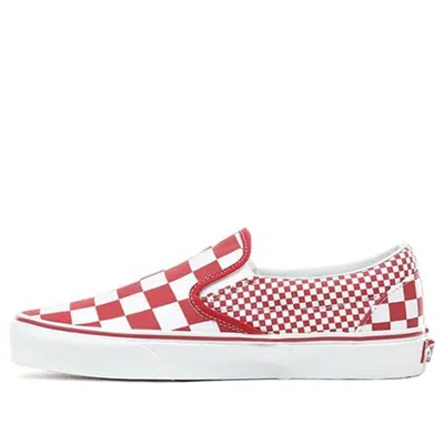 Vans Classic Slip-on 'red Mix Checker'