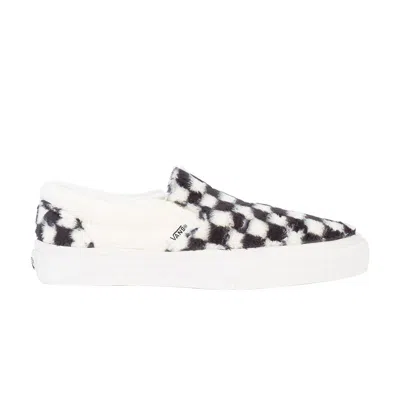 Pre-owned Vans Classic Slip On 'sherpa' In Black