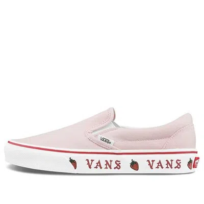 Vans Classic Slip-on 'sidewall Print - Strawberry'
