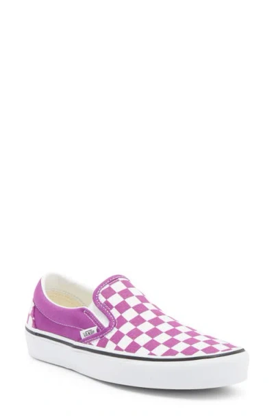 Vans Classic Slip-on Sneaker In Purple