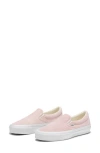 Vans Classic Slip-on Sneaker In Pig Suede Sepia Rose