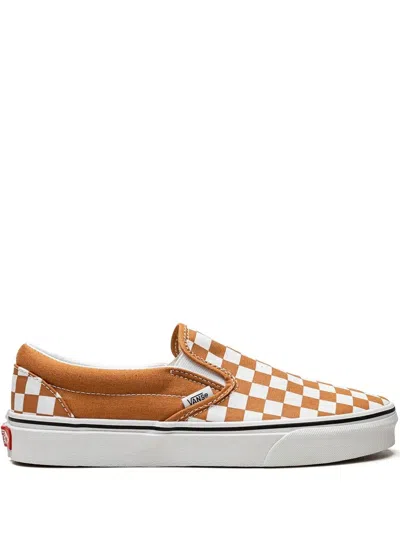 Vans Classic Slip-on Sneakers In 橘色