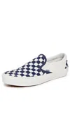 Vans Classic Slip On Sneakers Checkerboard Deep Twilight In Multi