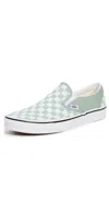 Vans Classic Slip-on Sneakers Color Theory Checkerboard Grey In Multi