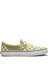Vans Classic Slip-on Sneakers In Green