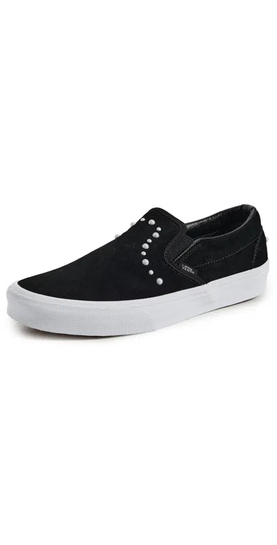 Vans Classic Slip On Sneakers Pearls Black