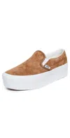 Vans Classic Slip-on Stackform Sneakers Nubuck Chipmunk