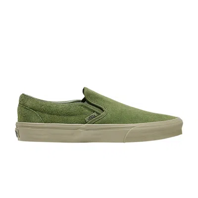 Pre-owned Vans Classic Slip-on 'suede Mix - Elm Green'