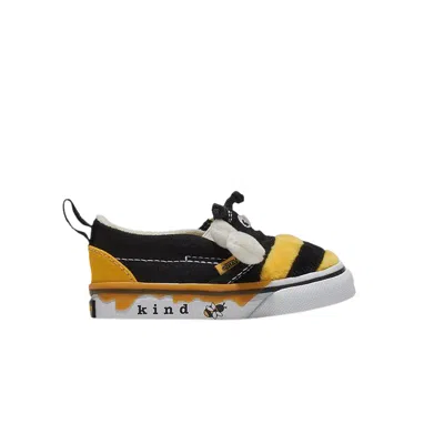 Pre-owned Vans Classic Slip-on Toddler 'bee' | Black | Infant Size 4.5