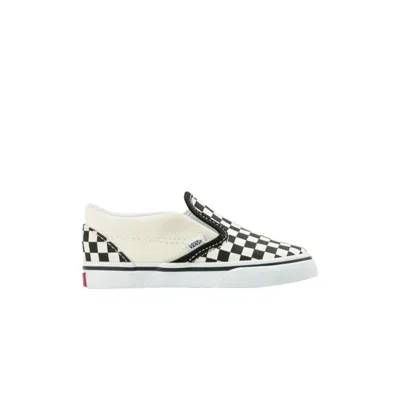 Pre-owned Vans Classic Slip-on Toddler 'checkerboard' | White | Infant Size 9