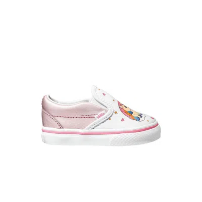 Pre-owned Vans Classic Slip-on Toddler 'unicorn Rainbow' | Pink | Infant Size 6.5