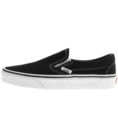 VANS VANS CLASSIC SLIP ON TRAINERS BLACK