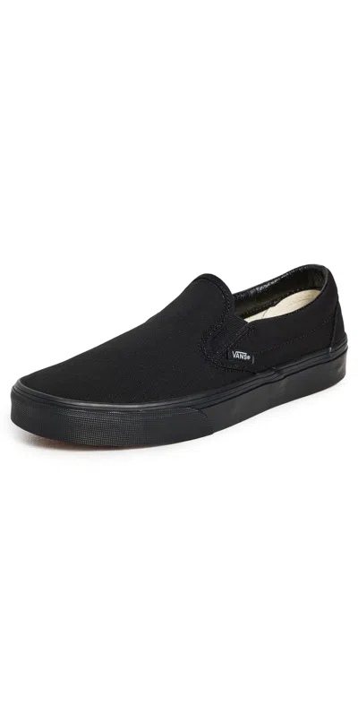 Vans Classic Slip On Unisex Sneakers Black/black