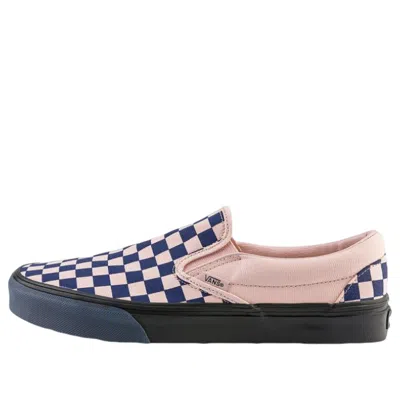 Vans Classic Slip-on Checkerboard 'navy Pink'