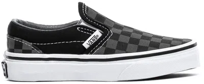 Pre-owned Vans Classic Slipon Checkerboard Sneakers In Black/pewter