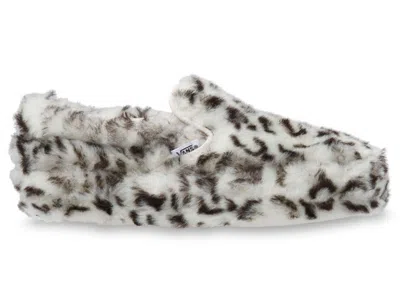Pre-owned Vans Classic Slipon Platform Sandy Liang Leopard Sneakers In Paws/true White