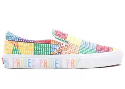 Pre-owned Vans Classic Slipon Pride (2022) Sneakers In True White