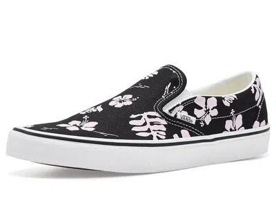 Vans Classic Slip-on Shoes Black/pink: Men's 10 - Women's 11.5 Medium