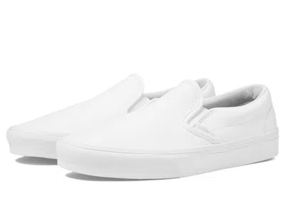 Vans Classic Slip-on Shoes (classic Tumble) True White :