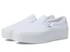 Vans Classic Slip-on Stackform Shoes True White : In White