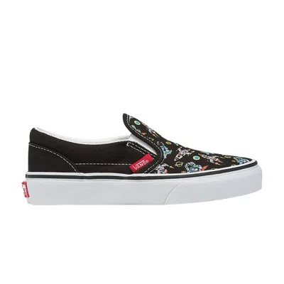 Pre-owned Vans Classic Slip-on V Kids 'dj Rocket Jam' | Black | Kid's Size 1