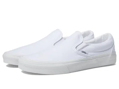 Vans Classic Slip-on Wide Shoes Canvas True White :