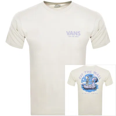 Vans Classic Stay Cool Logo T Shirt Cream