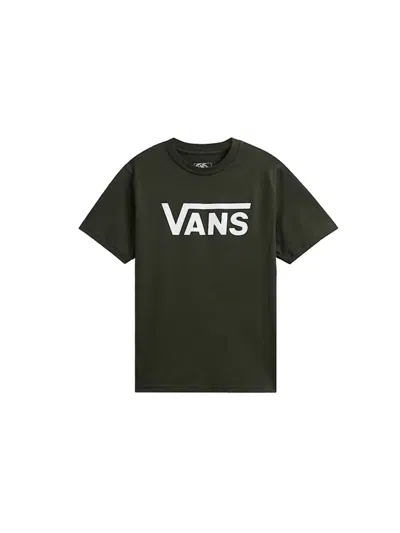 Vans Classic Unisex Mini T-shirt For Kids In Green