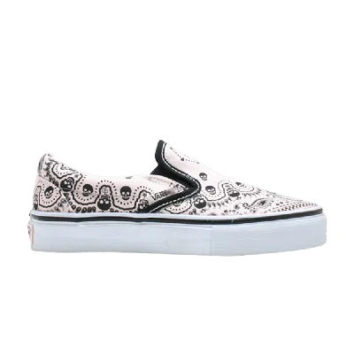 Pre-owned Vans Cls.slip-on Lx 'skull Bandana' In Tan