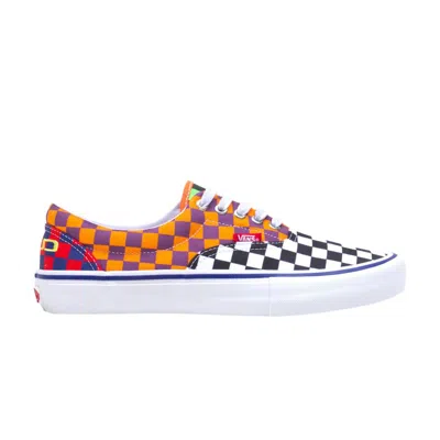 Pre-owned Vans Club Gear X Era Pro 'multi Check' In Multi-color