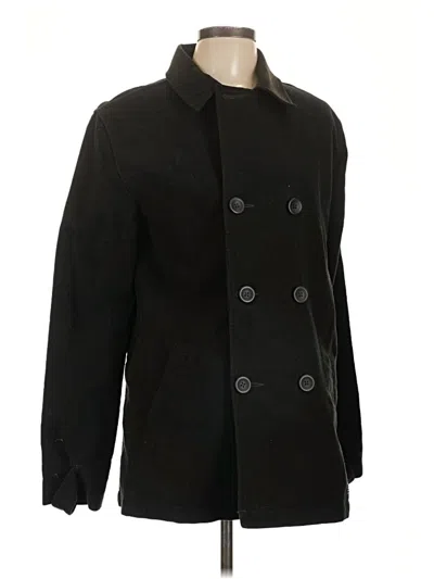 Pre-owned Vans Coat In Black
