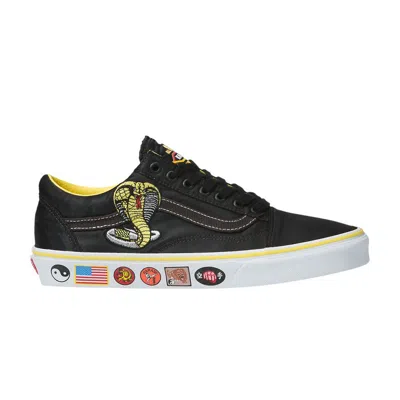 Pre-owned Vans Cobra Kai X Old Skool 'cobra Kai Dojo' In Black