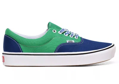 Pre-owned Vans Comfycush Era Lace Mix Sneakers In True Blue/fern Green