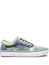 Vans Comfycush Old Skool Sneakers In Blue