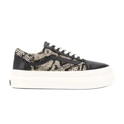 Pre-owned Vans Comfycush Old Skool Lx 'black Snakeskin'