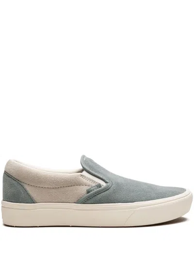 Vans Comfycush Slip On Sneakers In Grün