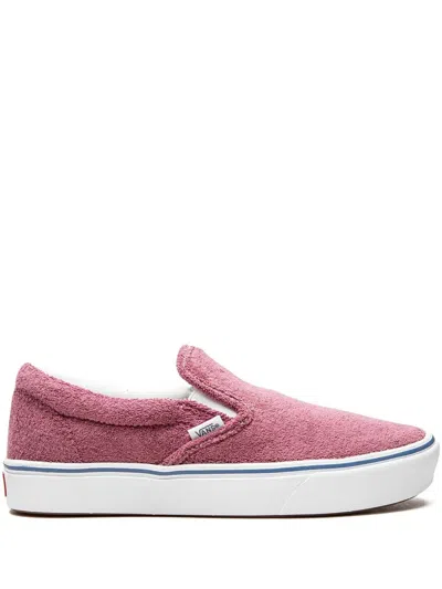 Vans Comfycush Slip-on Sneakers In Pink