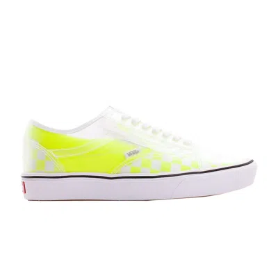 Pre-owned Vans Comfycush Slip-skool 'safety Yellow Checkerboard'