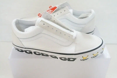 Pre-owned Vans Comme Des Garcons Cdg X Pokémon Pikachu  Us9 / 27cm In White