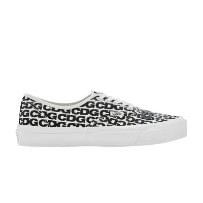 Pre-owned Vans Comme Des Garçons X Authentic 'cdg Print - Black White' 2025 | Men's Size 8