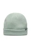 Vans Core Basic Cuff Logo-detailed Beanie Hat In Green