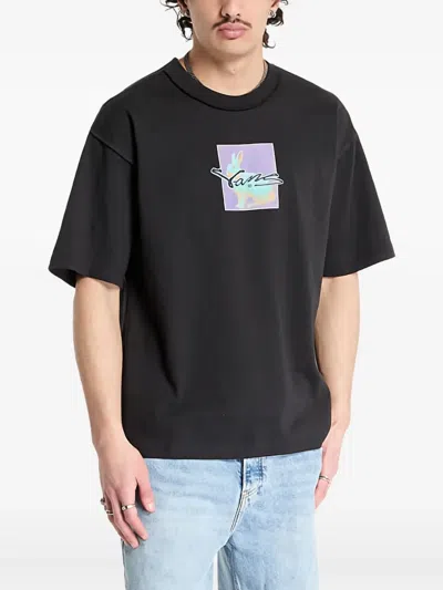 Vans Cotton T-shirt In Black