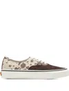 Vans Cow-print Suede Trainers In Brown